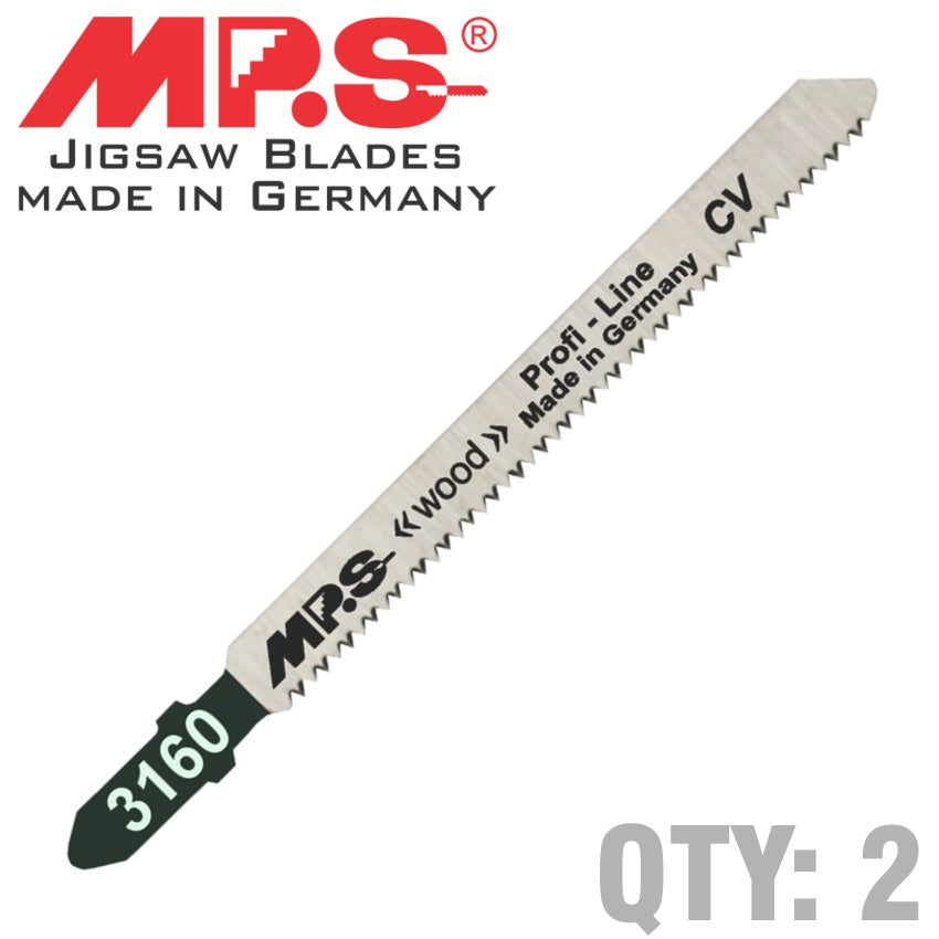 JIGSAW BLADE WOOD FINE CUT T-SHANK 110MM 12TPI