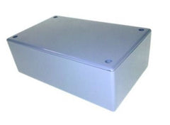 Abs enclosure molded grey 197x114x62 s50a-grey ribless