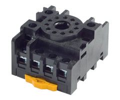 Relay socket round din rail 11pin pf113a-e