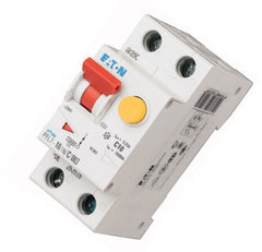 Circuit breaker type-c 10a 230v din rail 1p+n pfl10-10/1n/c/003-a