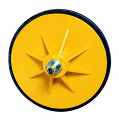 BACKING PAD HOOK & LOOP 115MM 14M + ARBOR