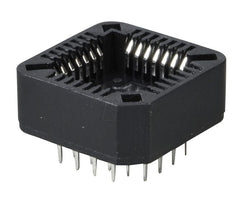 Socket plcc 28p trhu-hole mnt plcc28td