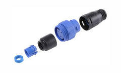Circular socket connector 3-p px0411/03s/5560