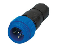 Cable mount circular connector plug 4w 5a px0411/04p/6570