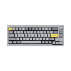 Keychron Q2 65% Red G Pro Switches Aluminium RGB Wired Keyboard - Grey