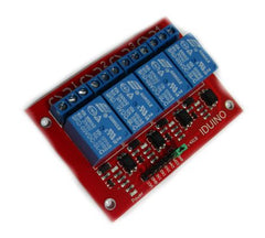 4-ch relay 5v module board, trigger high me108