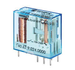 Relay dpdt 10a 12vdc rect 8pcb 40.62.9.012.0000