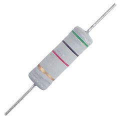 Resistor 5w round m/o 5% 82e mor500-82r-j