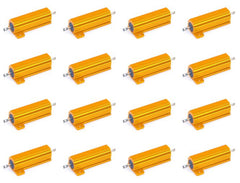 Resistor 50w aluminum w/w 5% 100e - 20/box 50w-100r-j-20bp