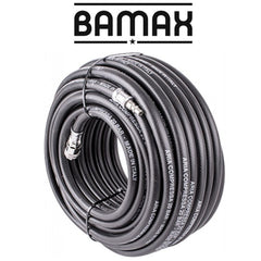 RUBBER AIR HOSE 10mmx30M W.QUICK COUPLER
