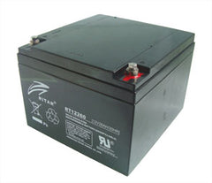 Battery sla 12v 26ah 166x175x125 rt12260