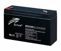 Battery sealed acid 6V 12AH RT6120A