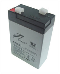 Sla battery 6v 2.8a 66x33x98 rt628