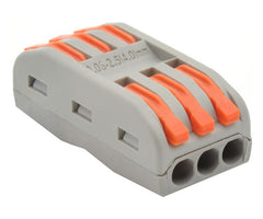 Lever grey quick connector 3 way PCT2-3