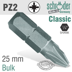 POZI.NO.2X25MM CLASSIC BIT BULK