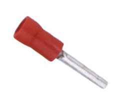 Terminal pre-ins pin rd p=2mm pl=10mm ptv1.25-10