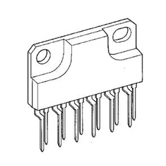 Amp audio dual 5.8w ta7281 ta7281p