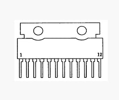 Amp audio 7w5x2 sil12 an7135 an7135