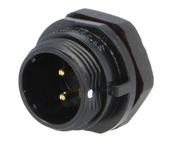 Circular connector 2pin plug bayonet ip65 sp1312/p2