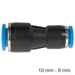 Pu hose fitting reducer 10mm-8mm