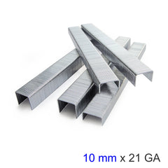 Staples 10mm 21 gauge 5000 per box