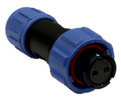 In-line socket/ female 3p ip67 bayonet sy1310/s-3-ii