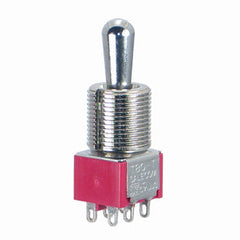 Mini toggle switch dpdt 3-pos solder t80t-8012-zbqe
