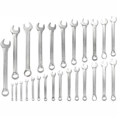 26pcs combination spanner set 6-32mm deep offset jumbo rack