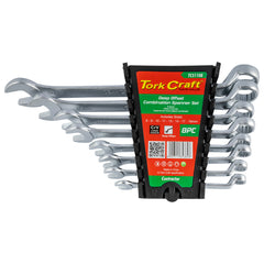 8pcs deep offset combination spanner set 8-9-10-11-13-14-17-19mm