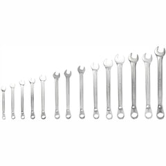 14pcs deep offset combination spanner set 8-24mm