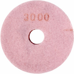 100mm diamond wet polishing pad 3000 grit pink