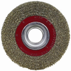 Wire wheel brush 200mm x 25mm