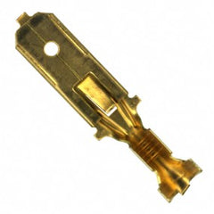 Terminal un-ins brass 6.3mmx0.8 male 05696 126 004l