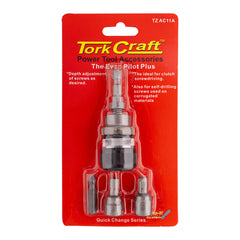 Adj.depth stop attachment even pilot plus