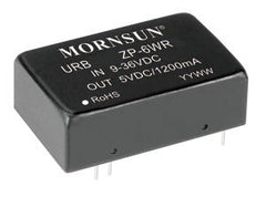 Dc-dc converter dip i=9-36 o=12 6w urb2412zp-6wr3
