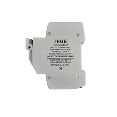 Inge: DC 1P Fuse Base 32A 1000VDC High Profile (Use 10x38mm DC Fuse Link) (IngeGDPV-32HZ) (Second-Hand)