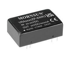 Dc-dc down converter dil i=24 o=+&-12v vra2412zp-6wr3
