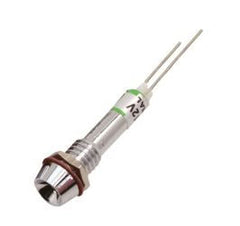 6mm led indicator 24vdc green - debulk xd22-6-24vdc-gr