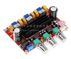 Digital audio power amplifier 2-ch + slave 2x50w + 1x100w 15-26v xh-m139