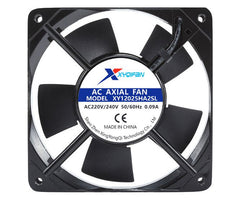 220v axial fan 120sqx25mm sleeve 58cfm leads xy12025ha2sl