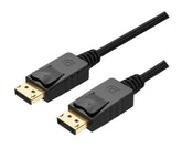 2m, displayport male to male black cable y-c608bk