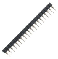 Socket sil strip 40w 2.54mm claw grip type - debulk mfhe-30140sso07401