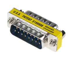 Adapter d-sub 15p-15p mini zn15mm