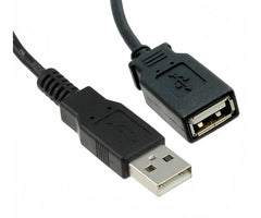 Usb adaptor lead a-plug to a-socket 1.8m 210963