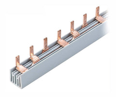 Busbar insulated 3ph 63A 1m 3&6kA BBI-3P-63A-18MM