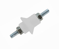 Busbar insulator 8mm white in-gl-8/white