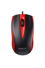 HAVIT USB MOUSE RED