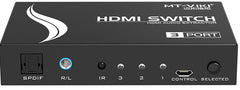 3 PORT HDMI SWITCH WITH AUDIO