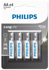 LONGLIFE BATTERY AA 4 PACK