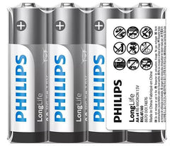 LONGLIFE BATTERY AA 4 PACK